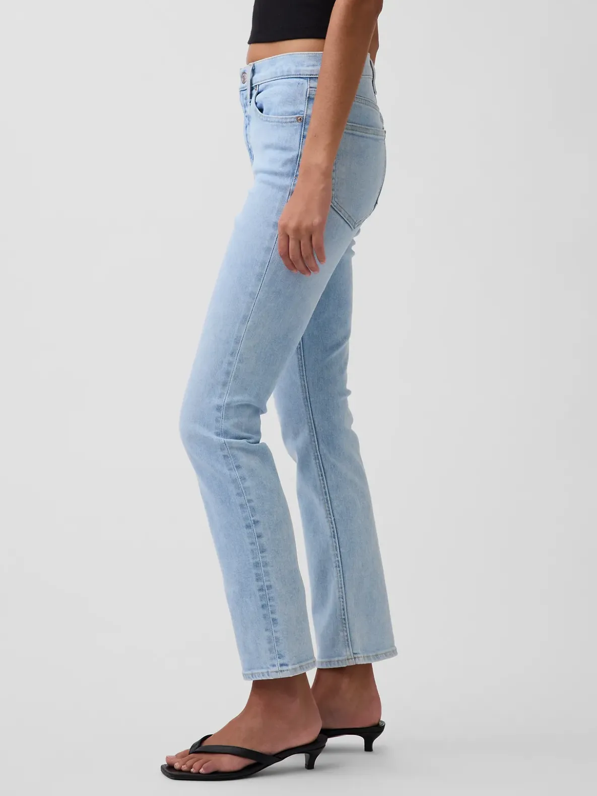 Mid Rise Vintage Slim Jeans