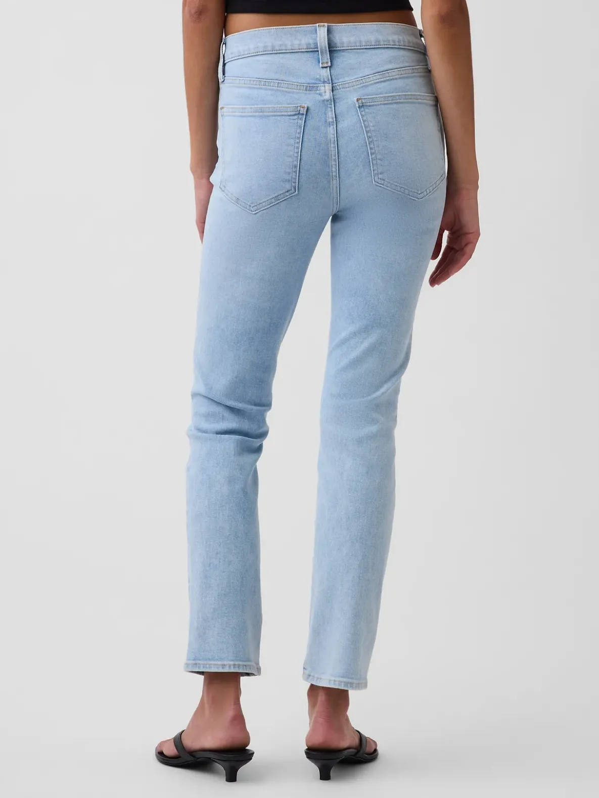 Mid Rise Vintage Slim Jeans
