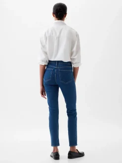 Mid Rise Vintage Slim Jeans