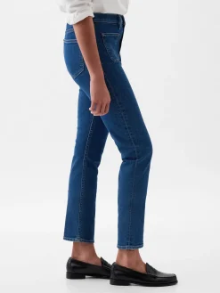 Mid Rise Vintage Slim Jeans