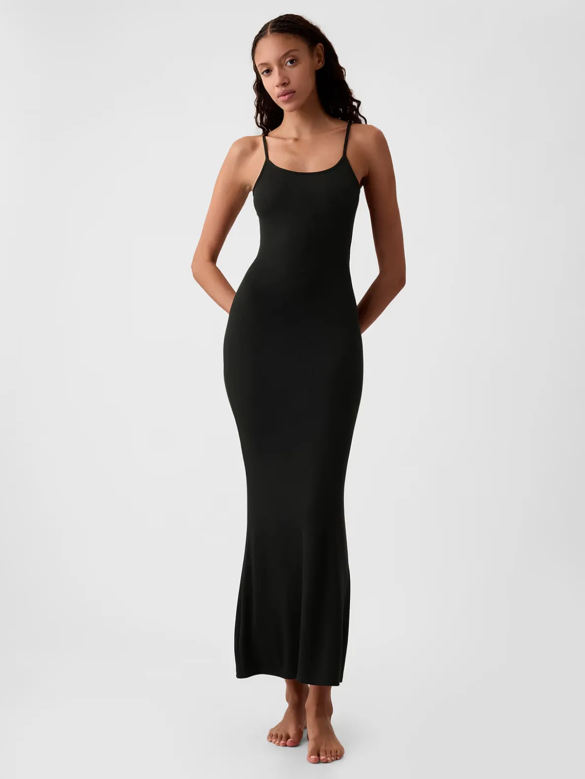 Mini Rib PJ Maxi Dress