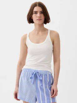 Mini Rib PJ Tank Top