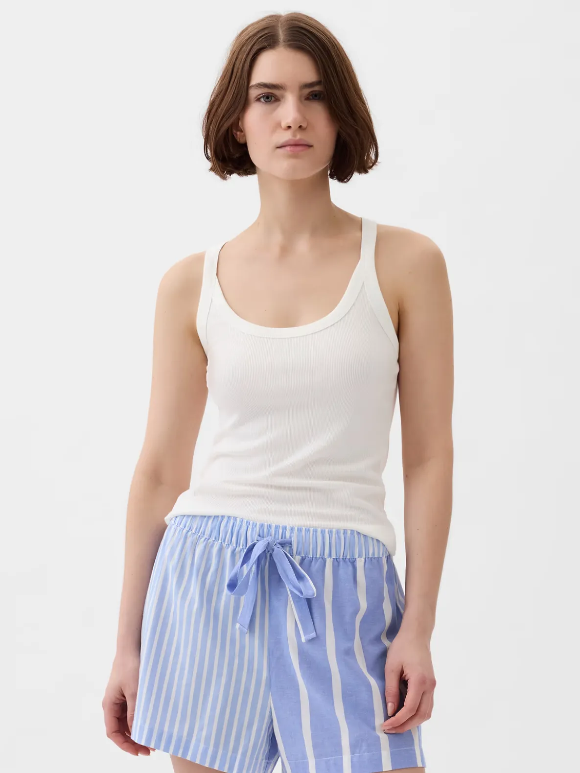 Mini Rib PJ Tank Top