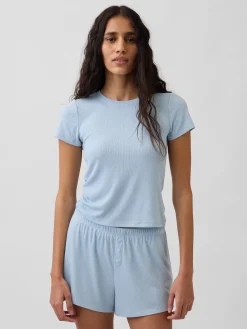 Mini Rib PJ T-Shirt