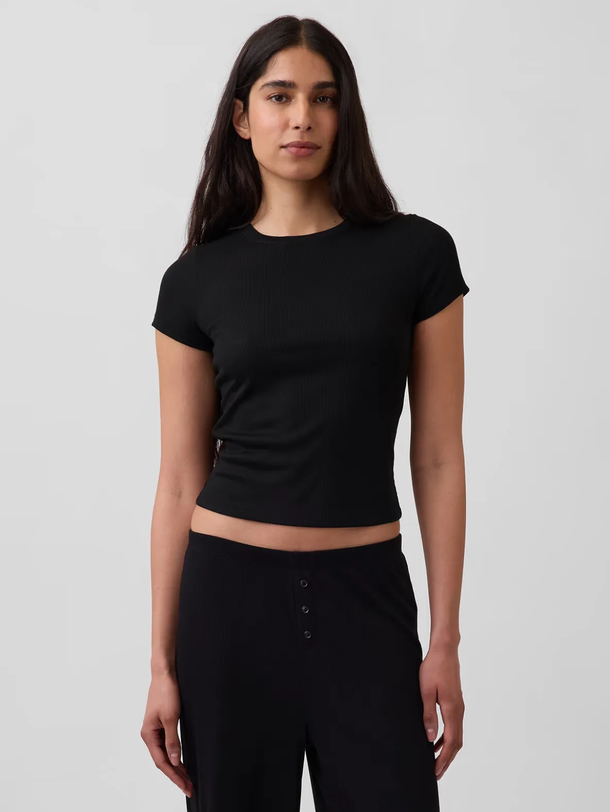 Mini Rib PJ T-Shirt