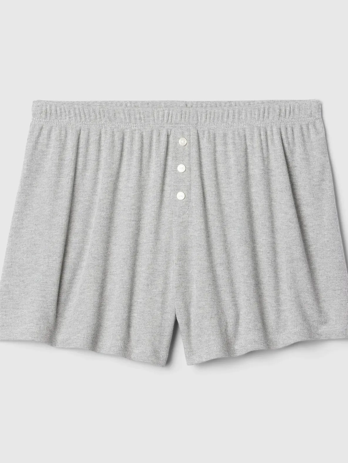 Mini Rib Relaxed PJ Shorts