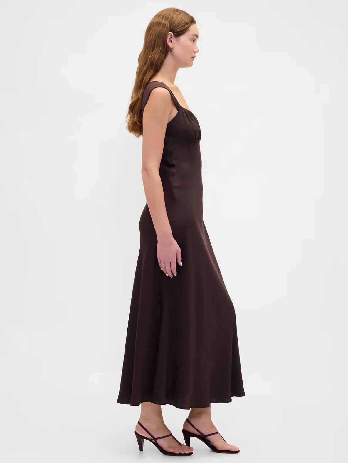 Mixed Media Maxi Dress