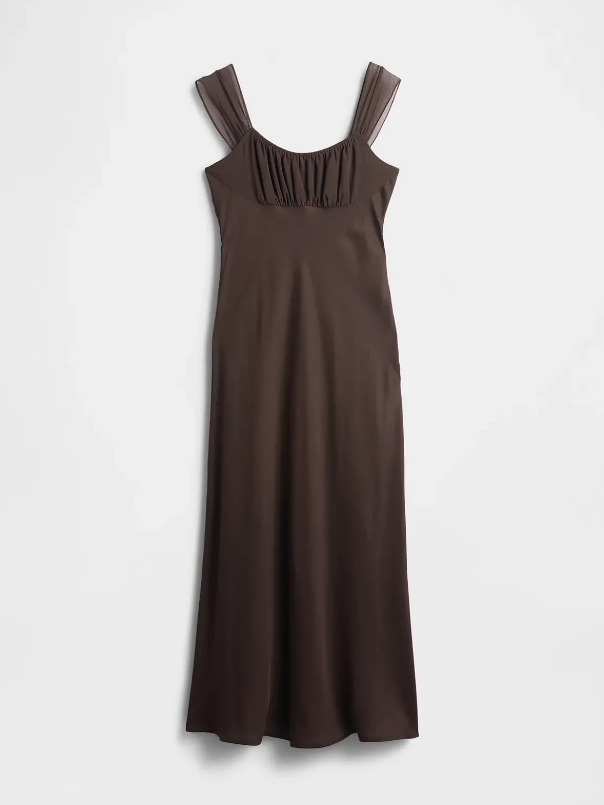 Mixed Media Maxi Dress