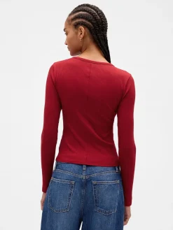 Modern Compact Rib Crop T-Shirt