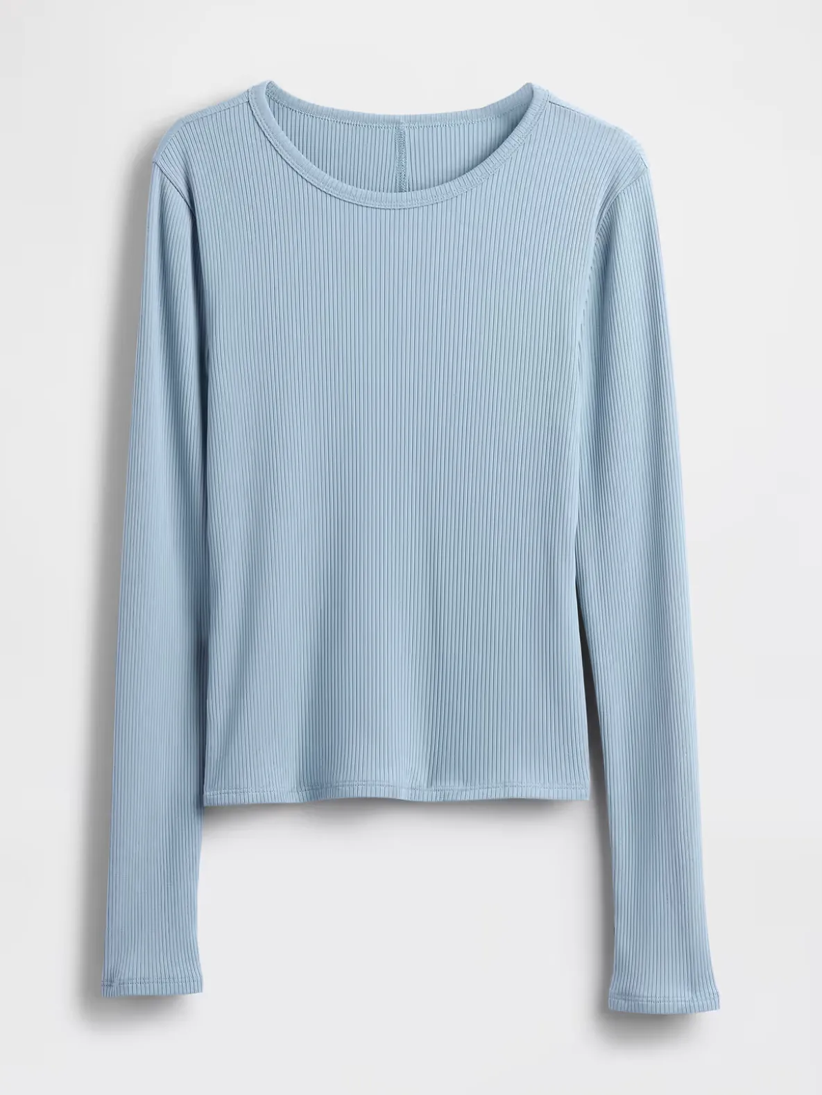 Modern Compact Rib Crop T-Shirt