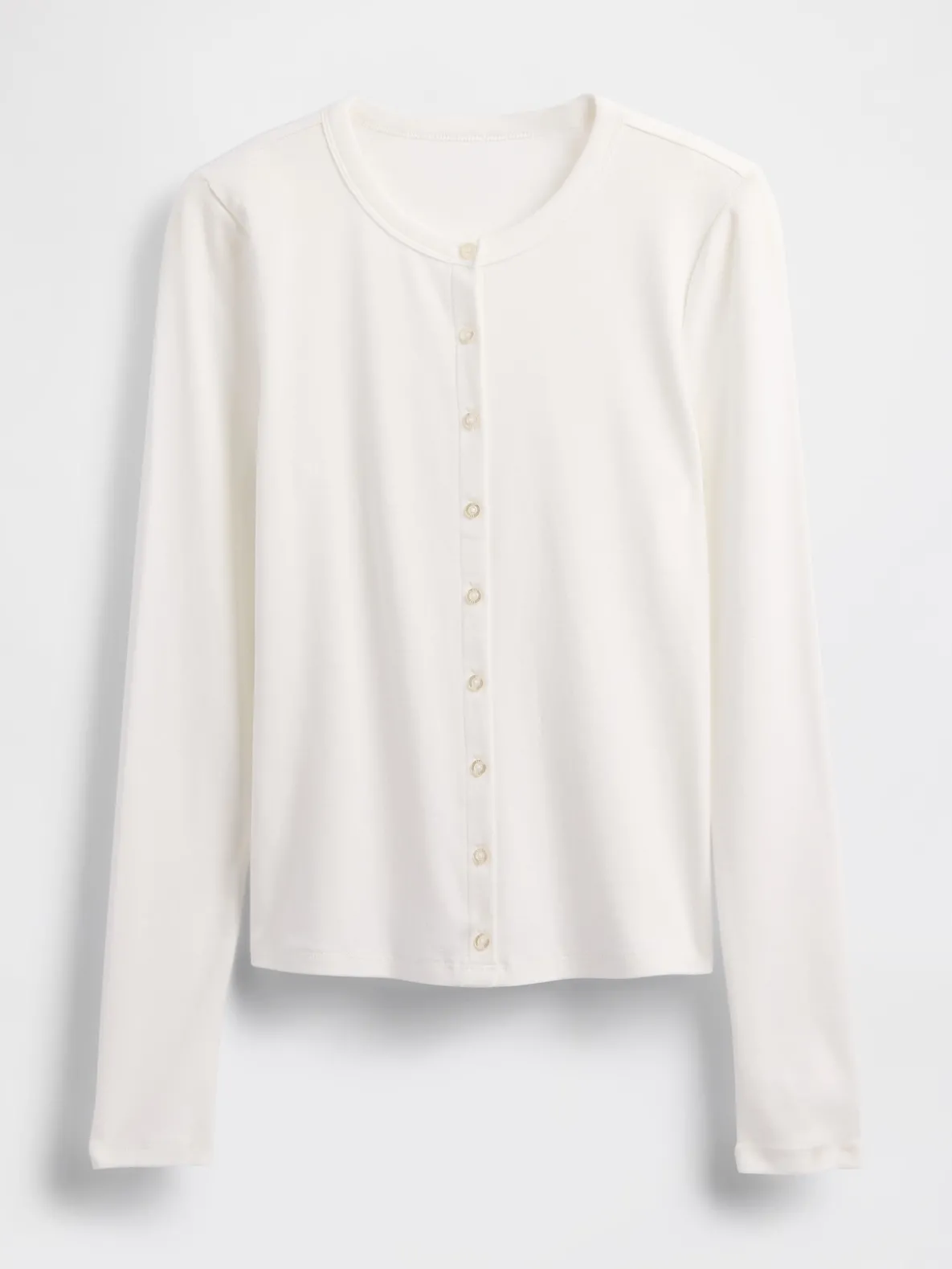 Modern Crewneck Cardigan