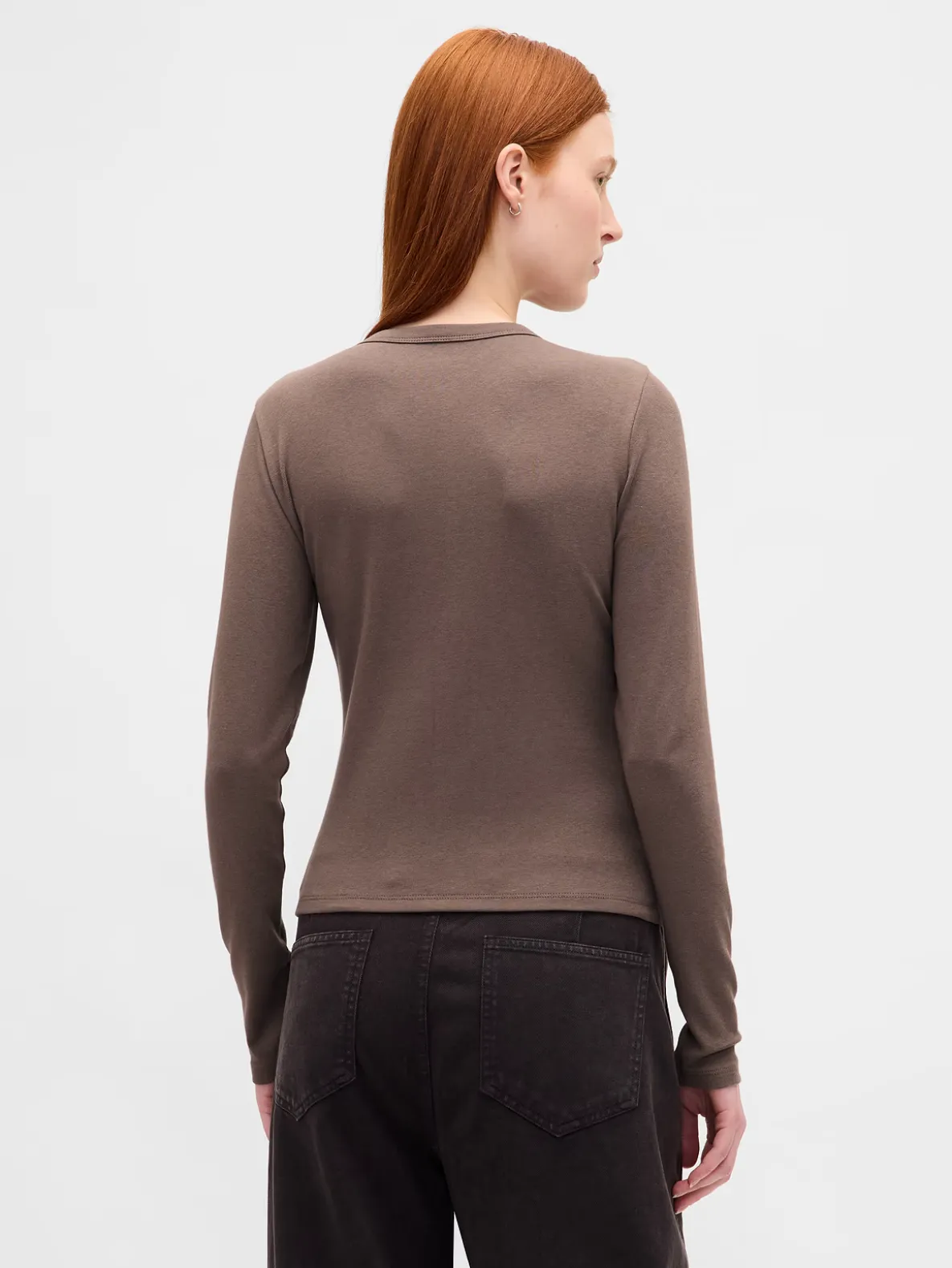 Modern Crewneck Cardigan