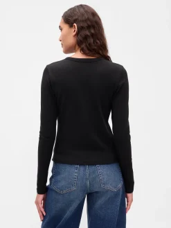 Modern Crewneck Cardigan