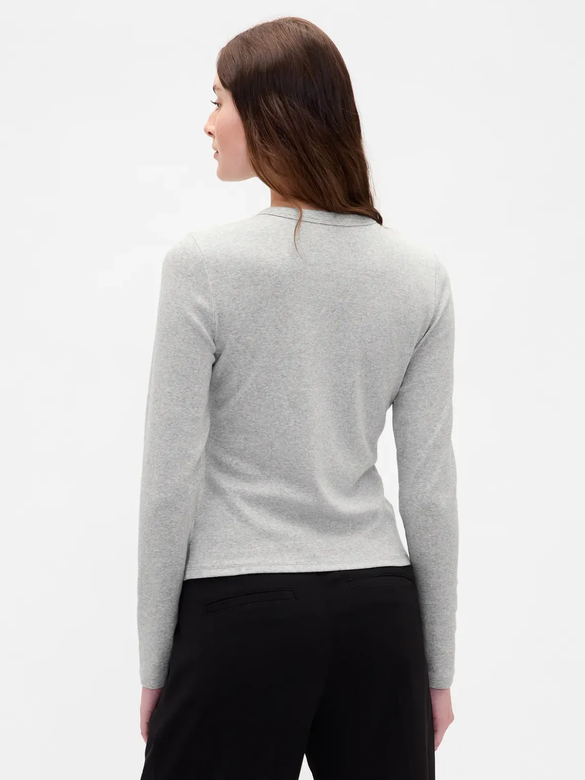 Modern Crewneck Cardigan
