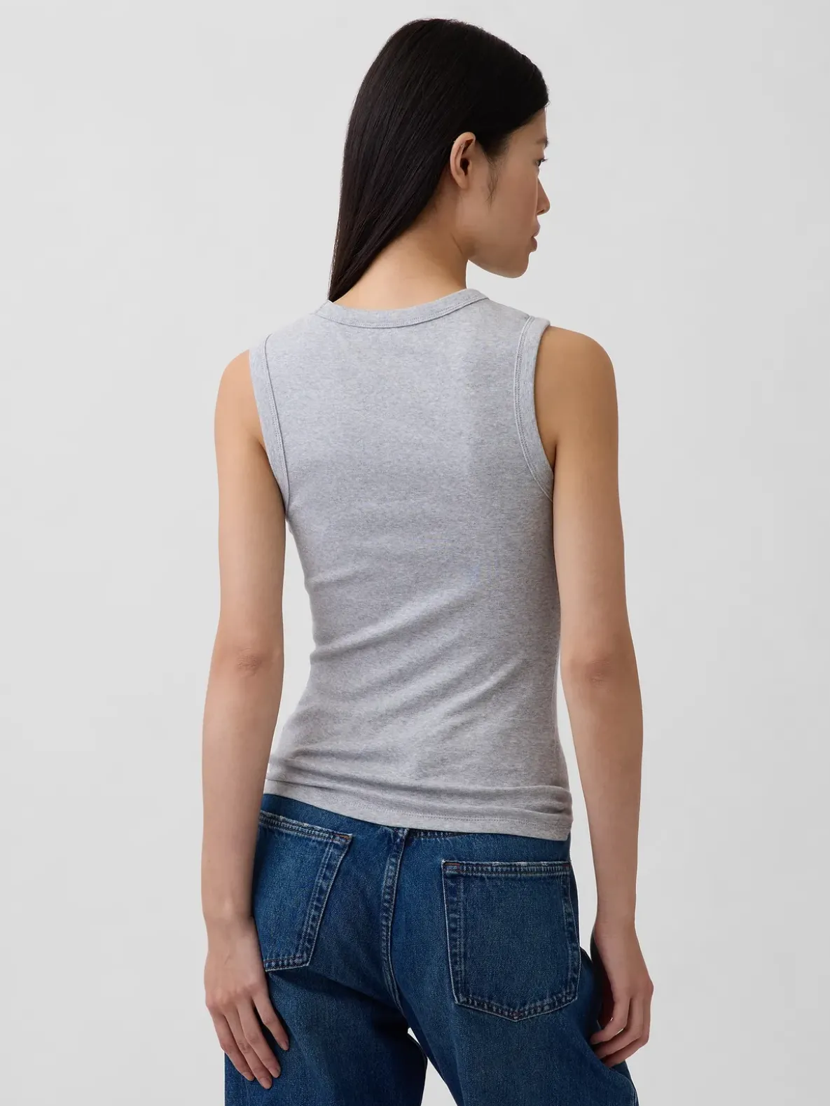 Modern Crewneck Tank Top