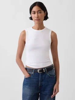 Modern Crewneck Tank Top