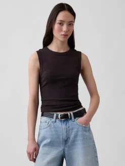 Modern Crewneck Tank Top