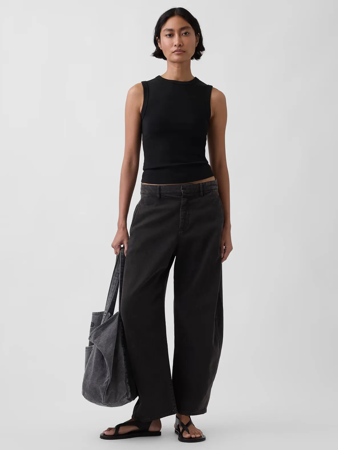 Modern Crewneck Tank Top