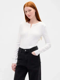 Modern Rib Henley T-Shirt