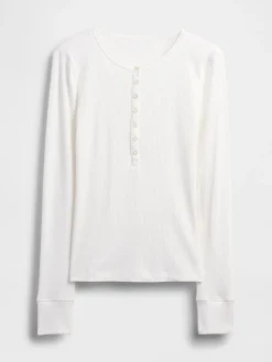 Modern Rib Henley T-Shirt
