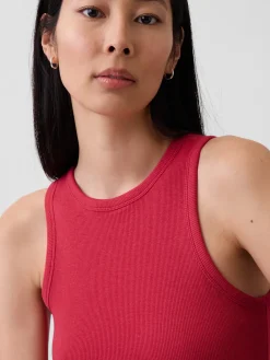 Modern Rib Shelf-Bra Maxi Dress