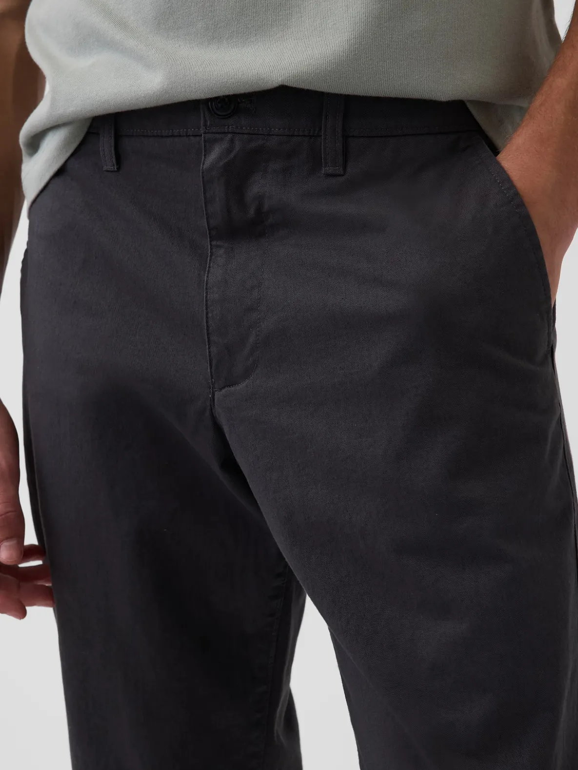 Modern Straight Khakis