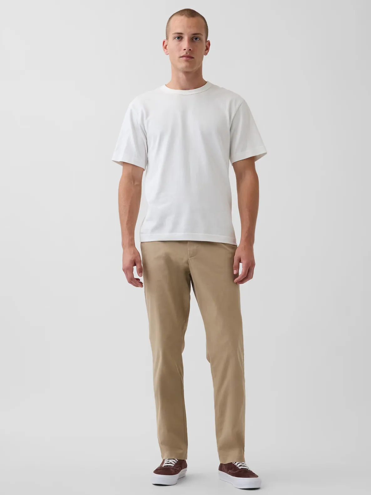 Modern Straight Khakis