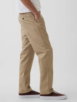 Modern Straight Khakis