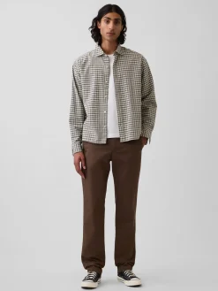 Modern Straight Khakis