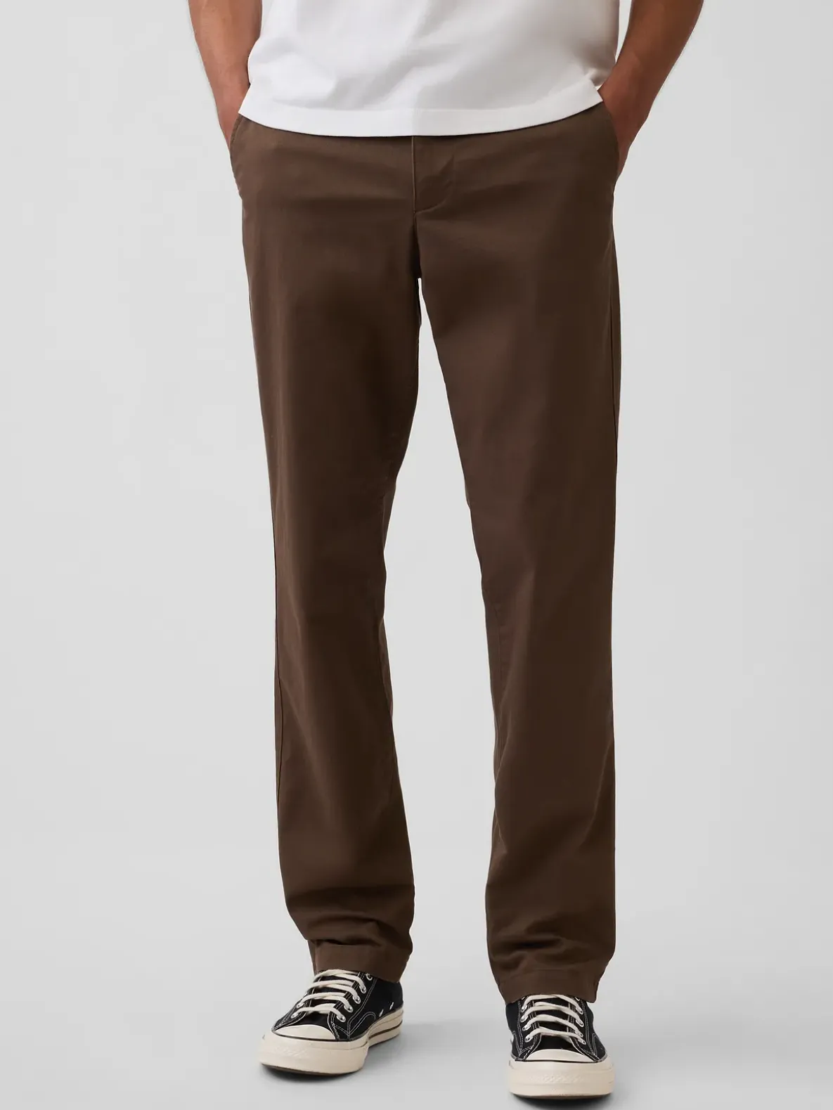 Modern Straight Khakis