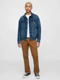 Modern Straight Khakis