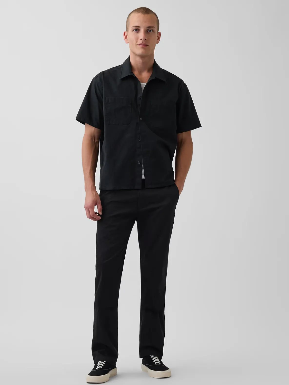 Modern Straight Khakis