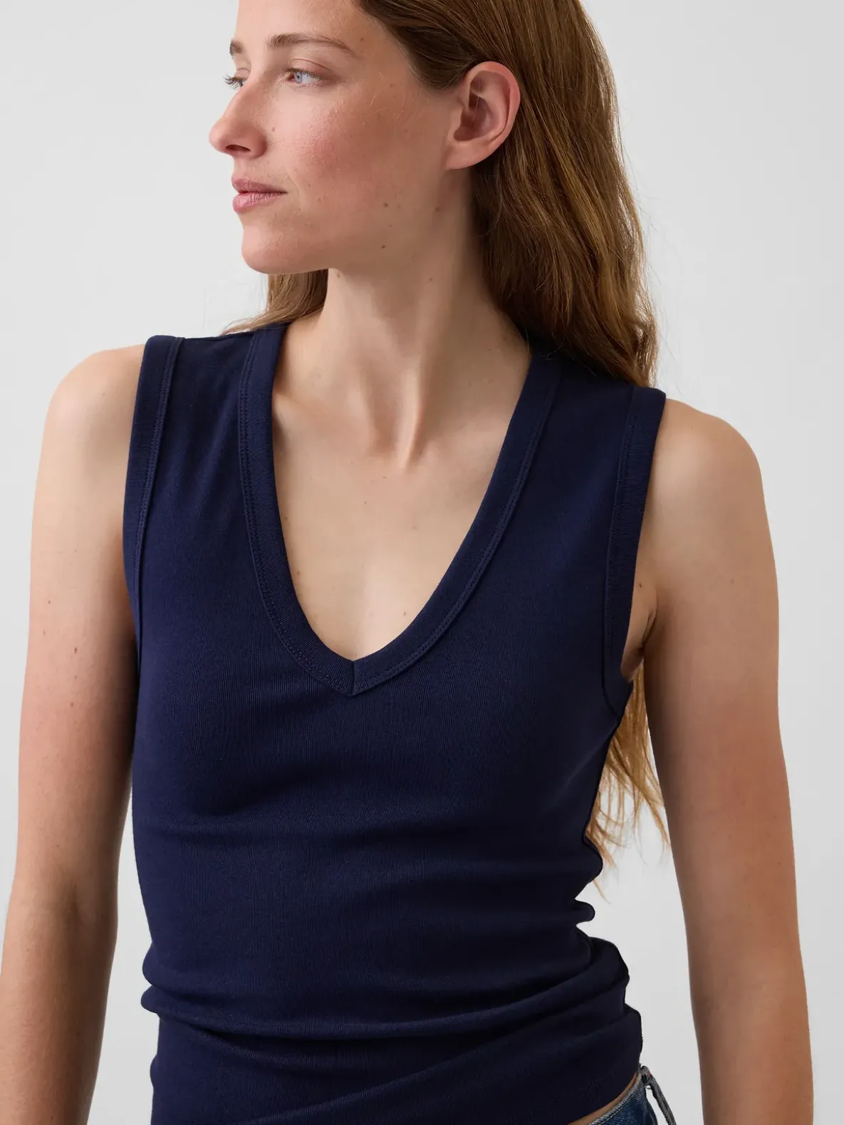 Modern V-Neck Tank Top