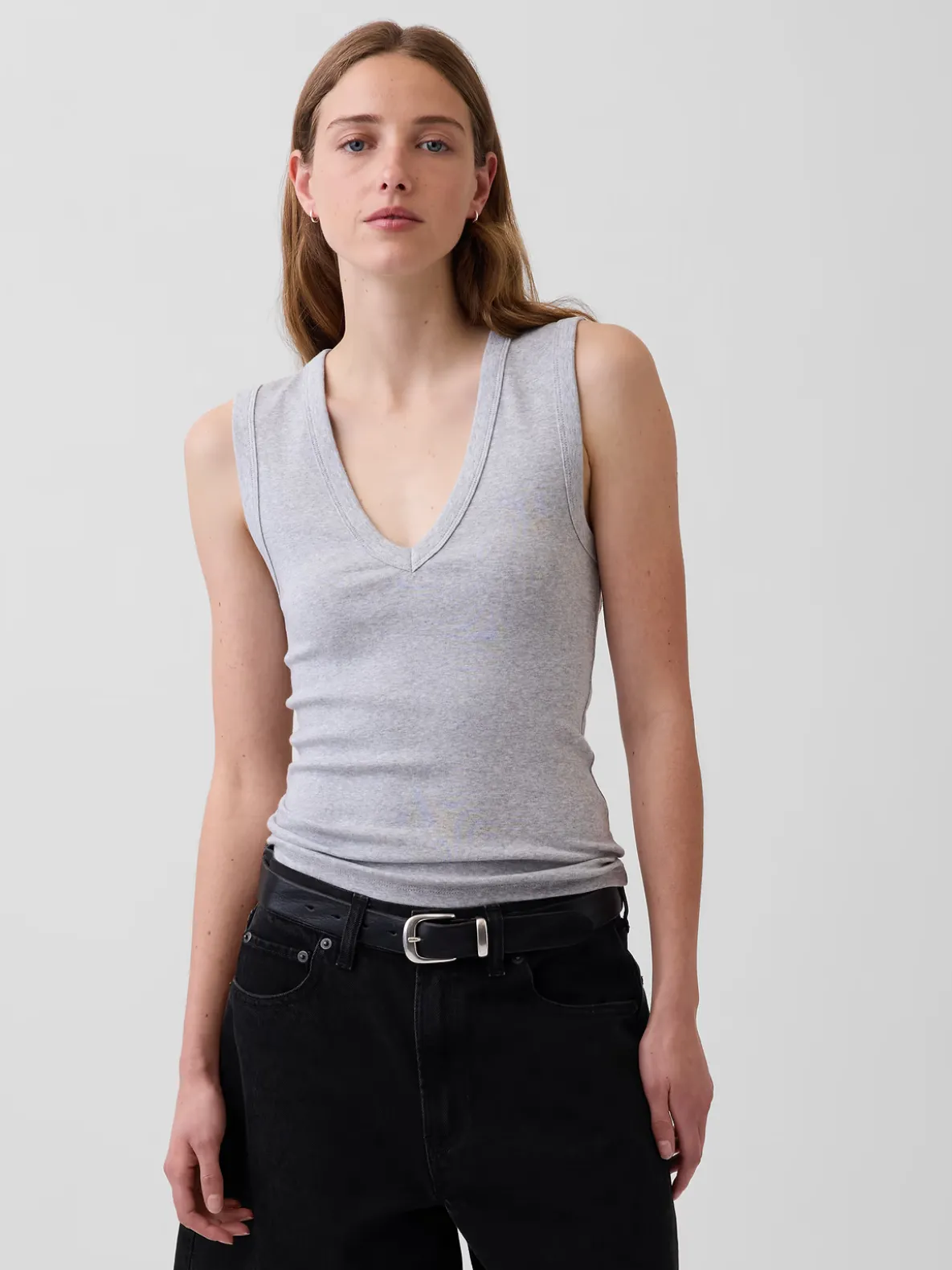 Modern V-Neck Tank Top