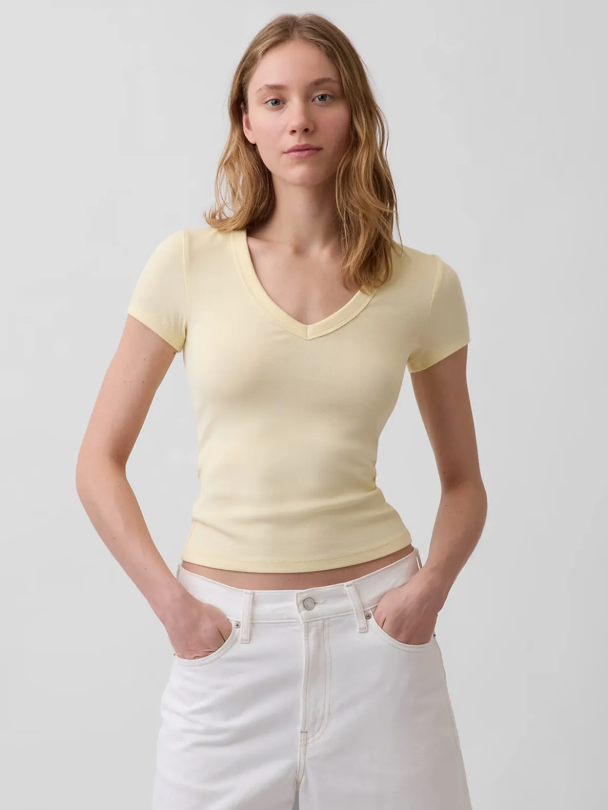 Modern V-Neck T-Shirt