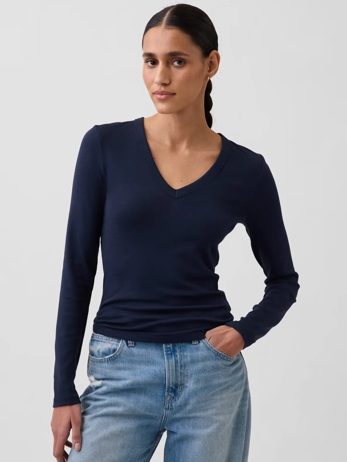 Modern V-Neck T-Shirt