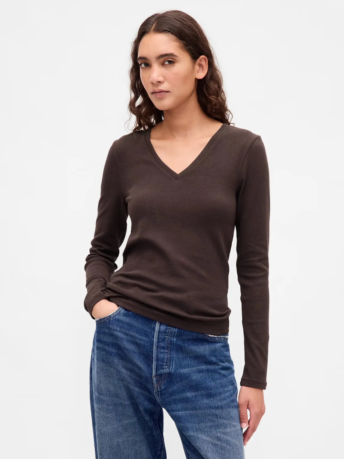 Modern V-Neck T-Shirt