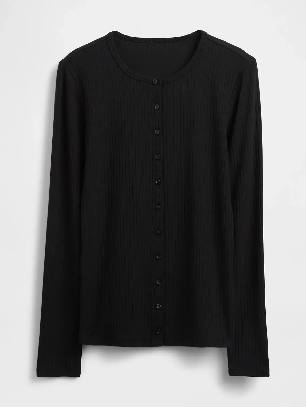 Modern Wide Rib Cardigan