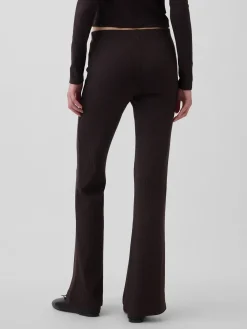 Modern Wide Rib Flare Pants