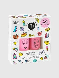Nailmatic Nailpolish and Nail Sticker Pop Set