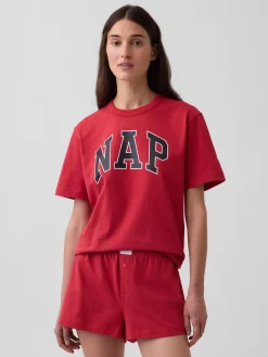NAP Logo Oversized PJ T-Shirt