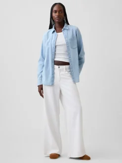 Organic Cotton Denim Classic Shirt