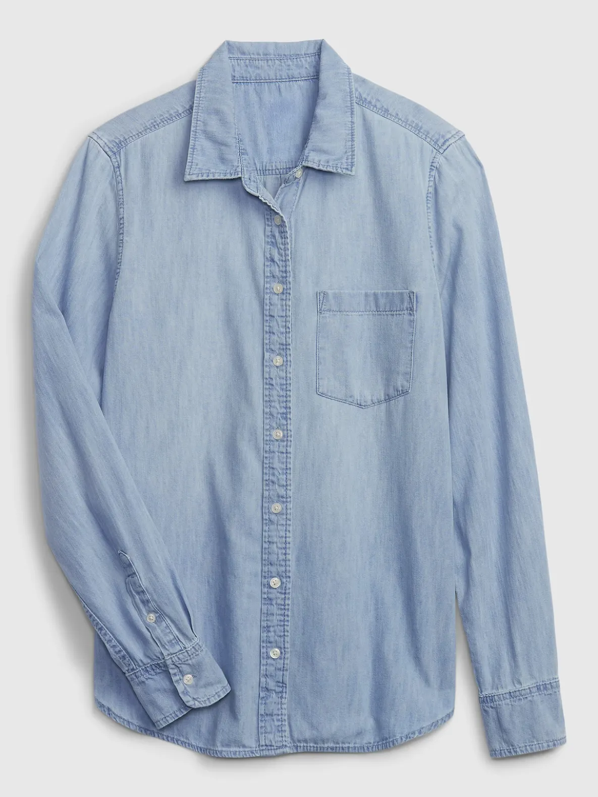 Organic Cotton Denim Classic Shirt