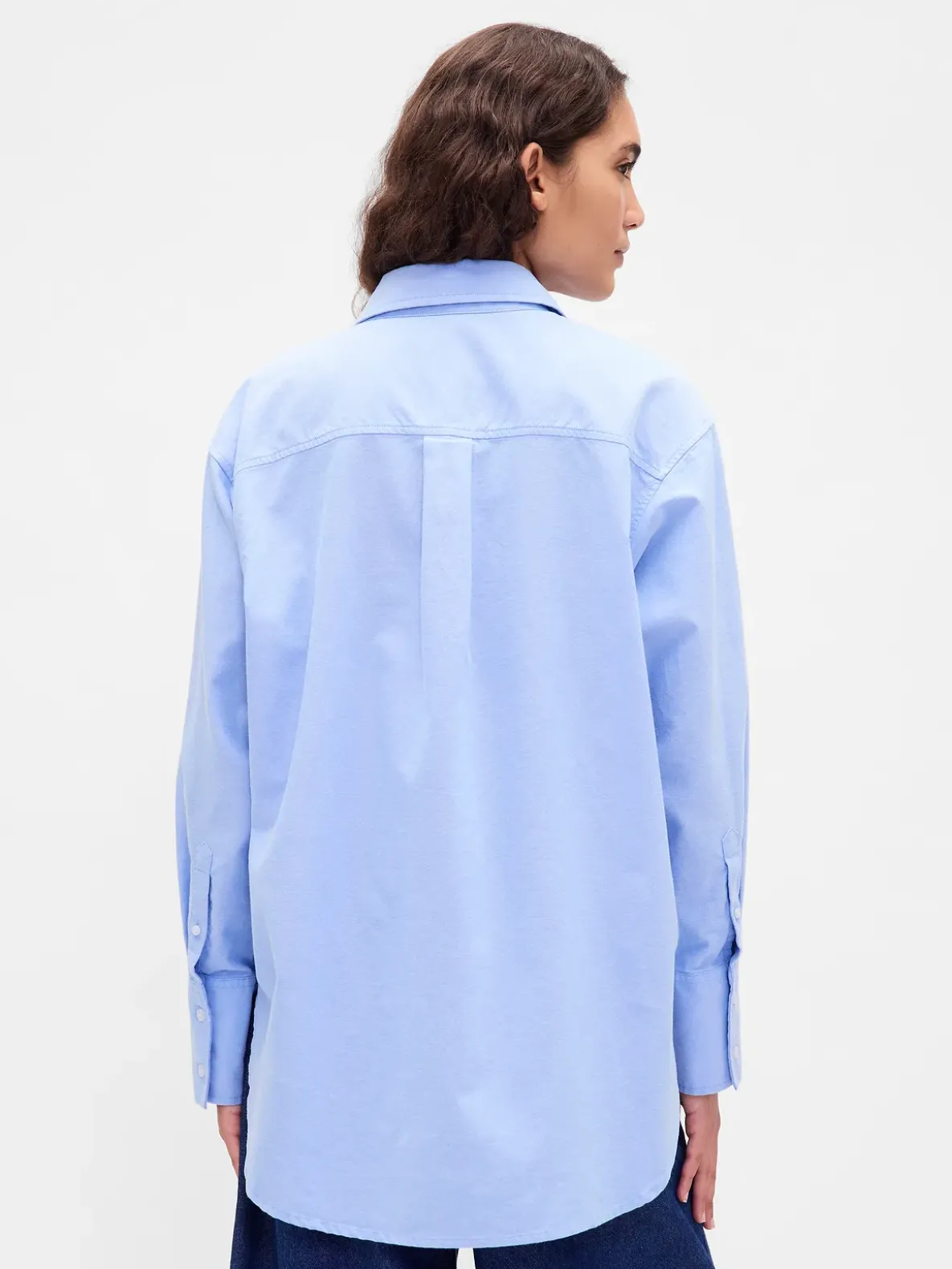 Organic Cotton Oxford Big Shirt