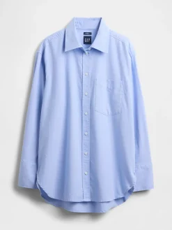 Organic Cotton Oxford Big Shirt