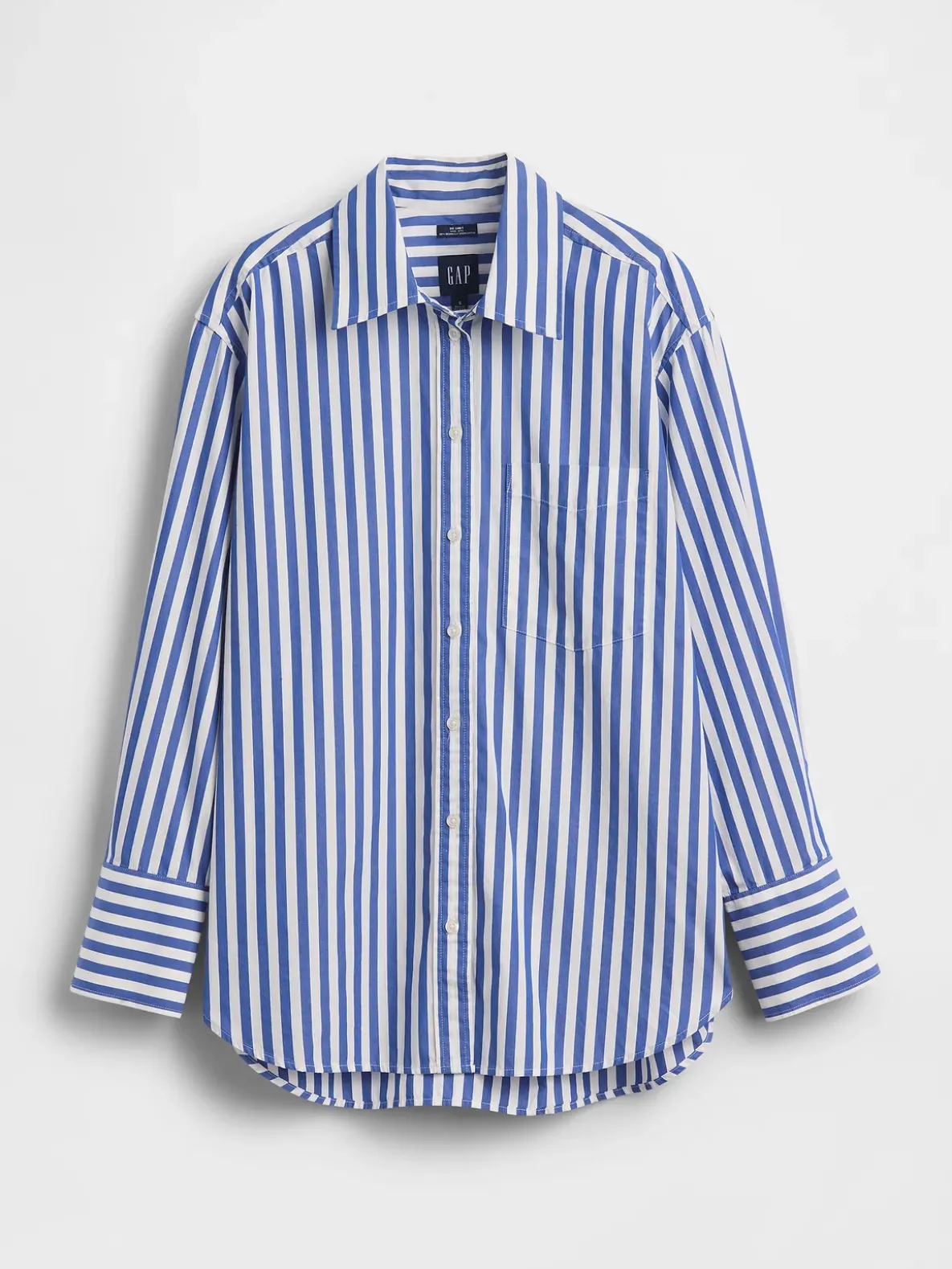 Organic Cotton Poplin Big Shirt