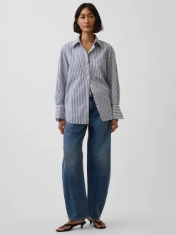Organic Cotton Poplin Big Shirt
