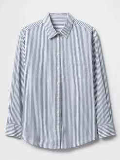 Organic Cotton Poplin Big Shirt