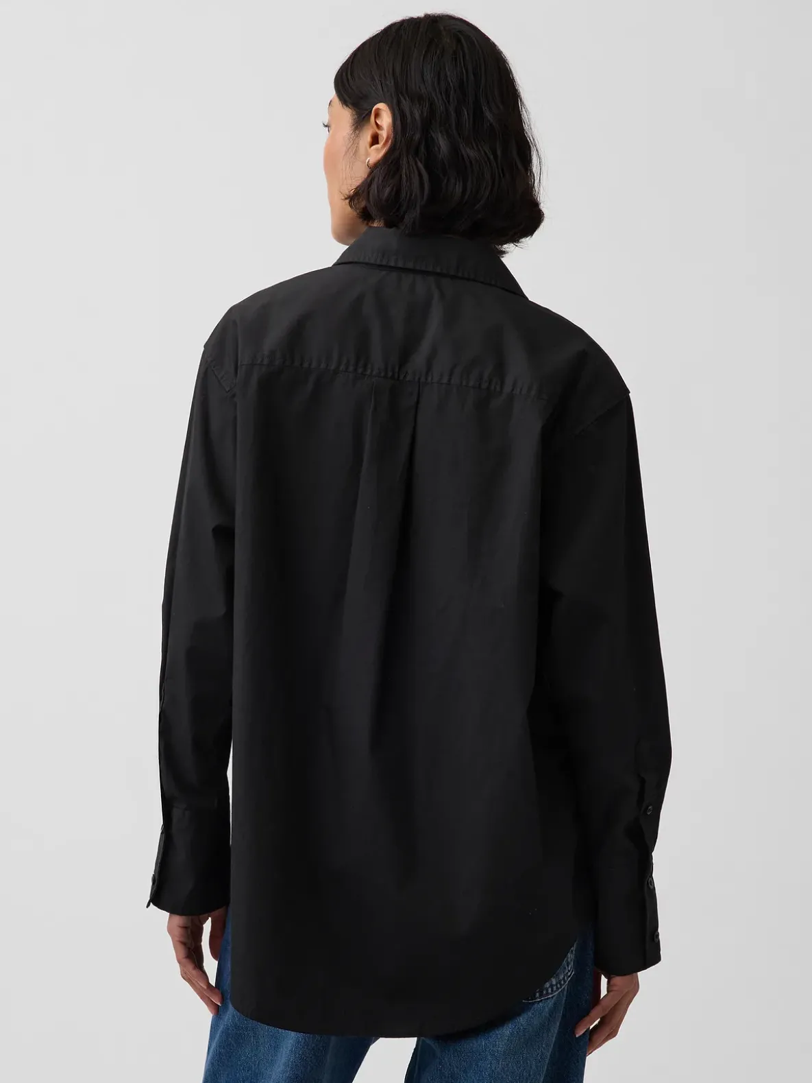 Organic Cotton Poplin Big Shirt