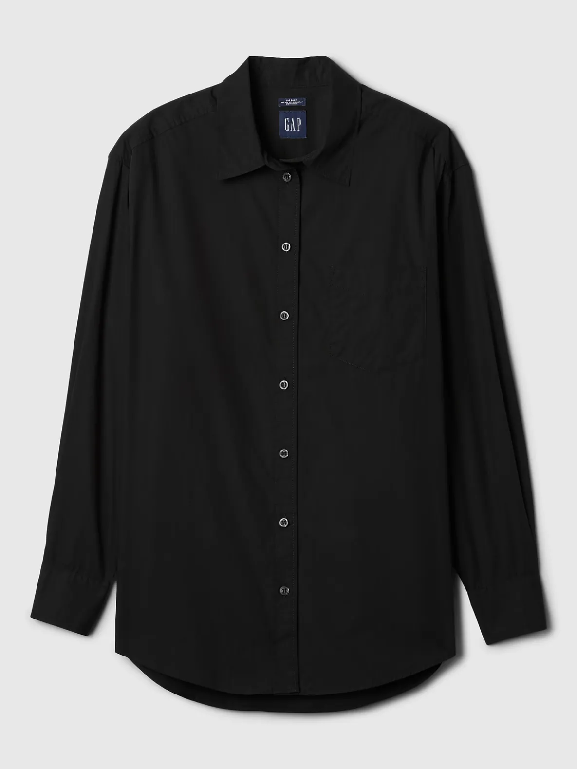 Organic Cotton Poplin Big Shirt